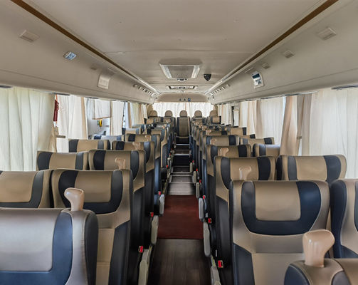 50 miejsc Używane autobusy Yutong 12m Silnik wysokoprężny LHD Euro 5 Używany autobus autobusowy