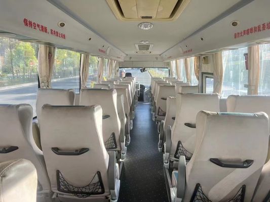 Biały Król Smok używany autobusy handlowe Diesel z dwoma drzwiami