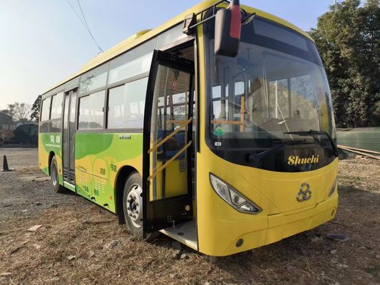 Elektryczny używany autobus miejski nowy shuchi nowa energia 62/31 miejsc autobus miejski LHD transport publiczny chiński autobus