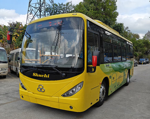Elektryczny używany autobus miejski nowy shuchi nowa energia 62/31 miejsc autobus miejski LHD transport publiczny chiński autobus