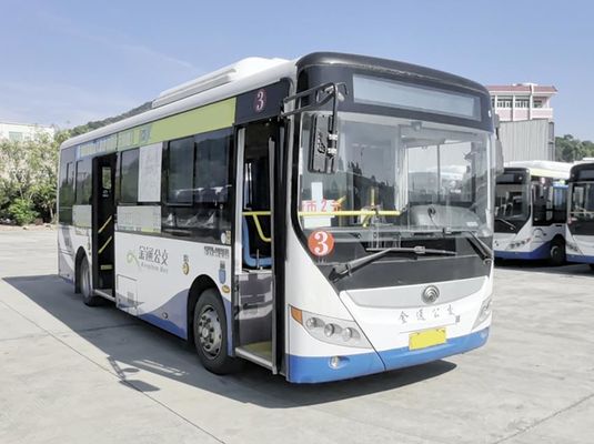 Autobus miejski elektryczny 20-40 miejsc z automatyczną skrzynią biegów, LHD (kierownica po lewej stronie), autobus komunikacji miejskiej