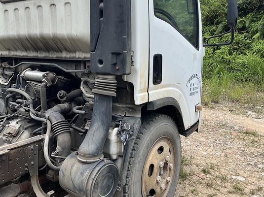 Isuzu używany ciężarówka ciężarówka 4KH1W silniku wysokoprężnym ciężarówka z dwoma drzwiami do transportu ciężkich