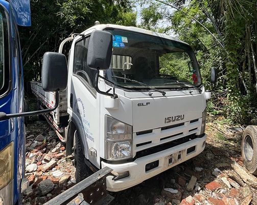 Isuzu używany ciężarówka z dwoma drzwiami silnik wysokoprężny ciężarówka ciężarówka ładunkowa ciężarówka