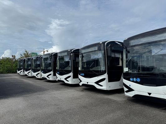 12m Electric Zonson 31 miejsc LHD City Bus z 2 drzwiami pasażerskimi i 30 miejscami