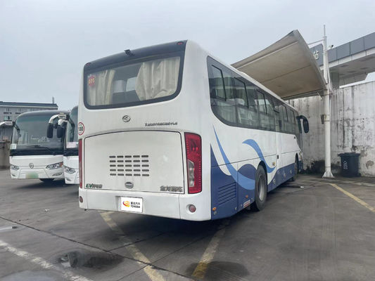 11-metrowy, 48-miejscowy, w pełni elektryczny autobus KING LONG, biały, wyposażony w baterie CATL