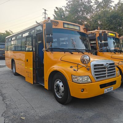 56-osobowa sprzedaż używanych autobusów Żółty autobus szkolny Cena dla Chin
