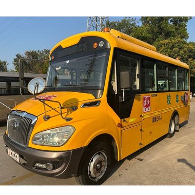 36-osobowy silnik wysokoprężny używany autobus szkolny dla dzieci, produkowany w Chinach, jest wytrzymały i trwały