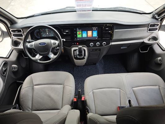 14-osobowy używany minibus Diesel Jiangling Transit CN-4 Van z maksymalną prędkością 145 km/h